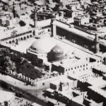 A rare aerial view of the mosque of al-Ghawth, Shaykh Abdul Qadir al-Jilani. رضي الله عنه